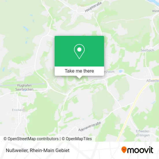 Карта Nußweiler