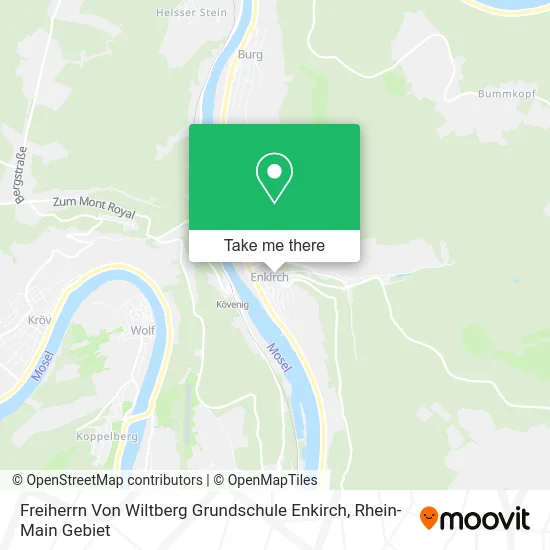Карта Freiherrn Von Wiltberg Grundschule Enkirch