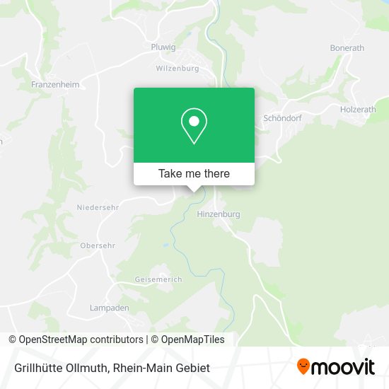 Карта Grillhütte Ollmuth
