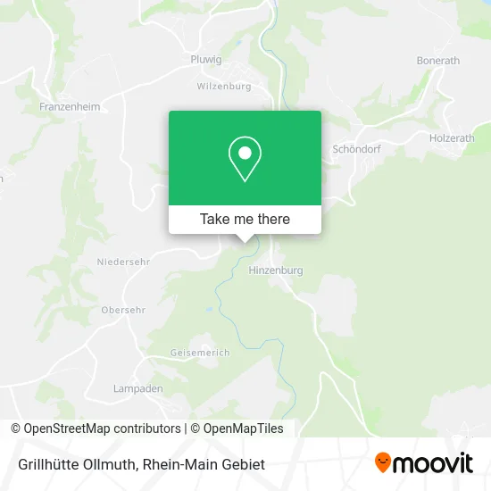 Карта Grillhütte Ollmuth