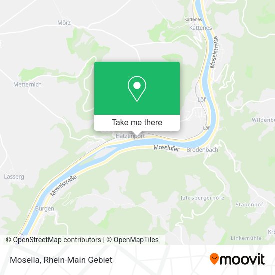 Карта Mosella