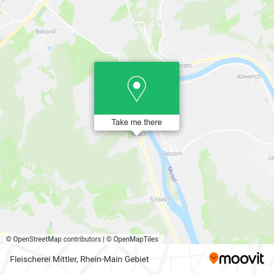 Карта Fleischerei Mittler