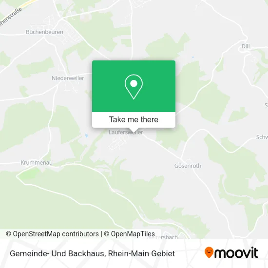 Карта Gemeinde- Und Backhaus