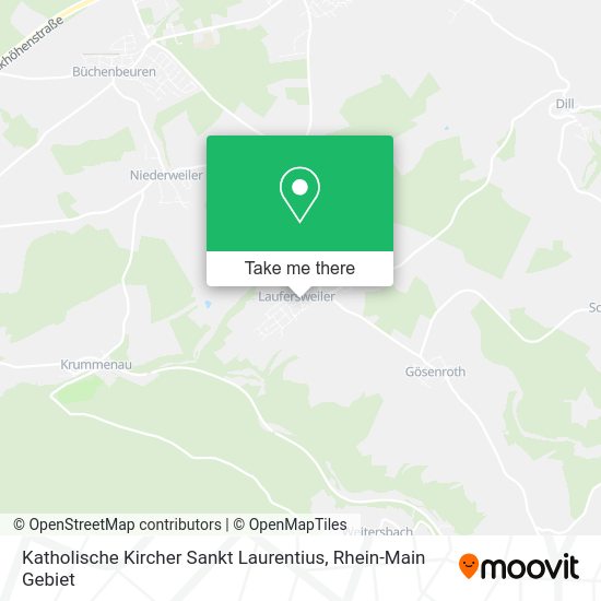 Карта Katholische Kircher Sankt Laurentius
