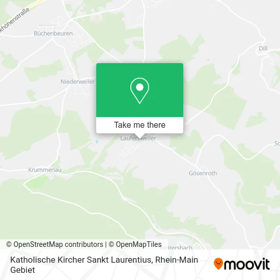 Карта Katholische Kircher Sankt Laurentius