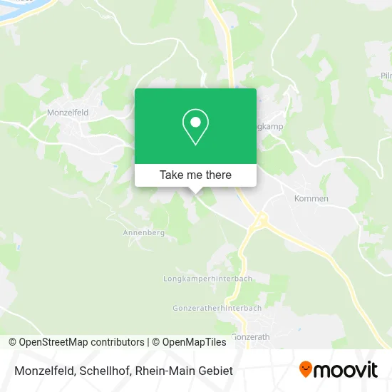Monzelfeld, Schellhof map