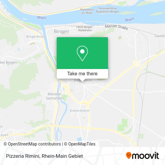 Карта Pizzeria Rimini