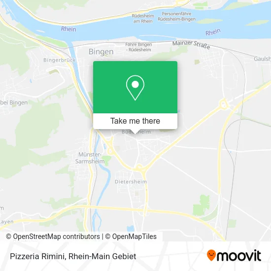 Карта Pizzeria Rimini
