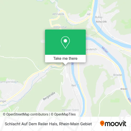 Карта Schlacht Auf Dem Reiler Hals