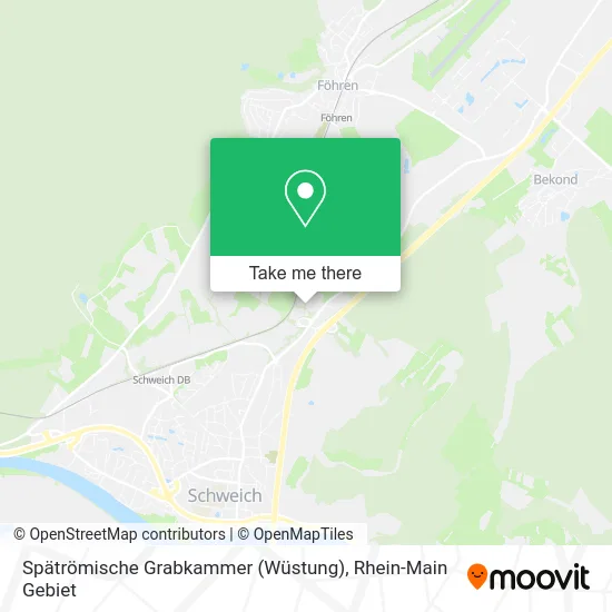 Карта Spätrömische Grabkammer (Wüstung)