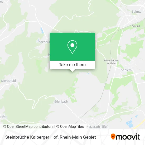 Карта Steinbrüche Kalberger Hof