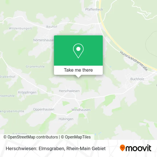 Карта Herschwiesen: Elmsgraben
