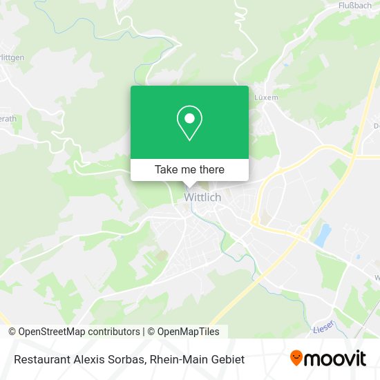 Карта Restaurant Alexis Sorbas