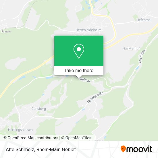Карта Alte Schmelz