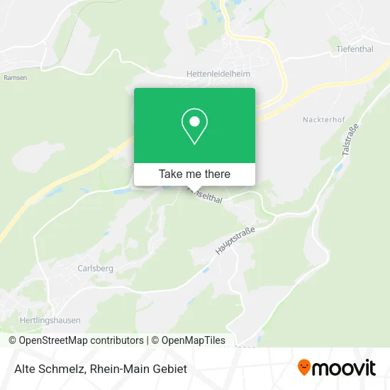 Карта Alte Schmelz