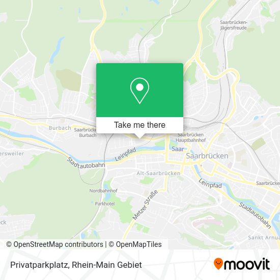 Карта Privatparkplatz