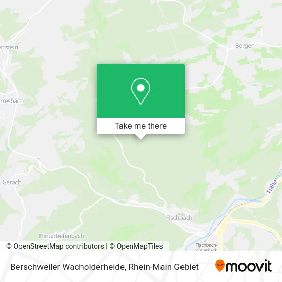 Карта Berschweiler Wacholderheide