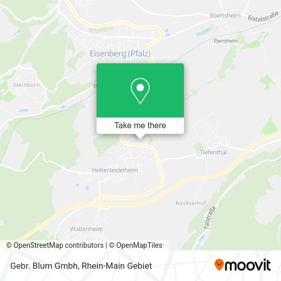 Карта Gebr. Blum Gmbh