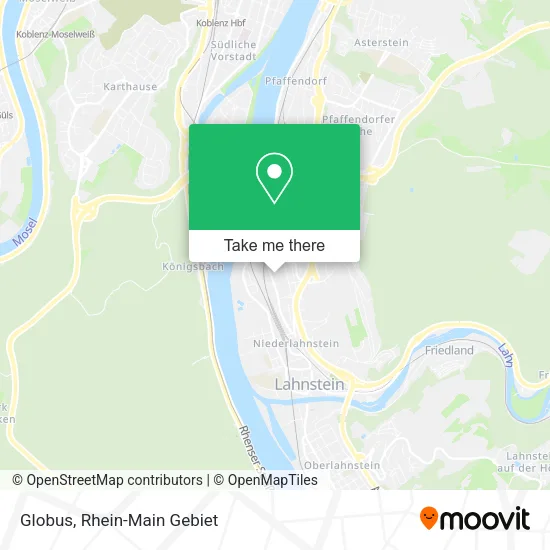 Карта Globus