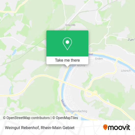 Карта Weingut Rebenhof
