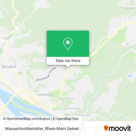 Карта Wasserhochbehälter