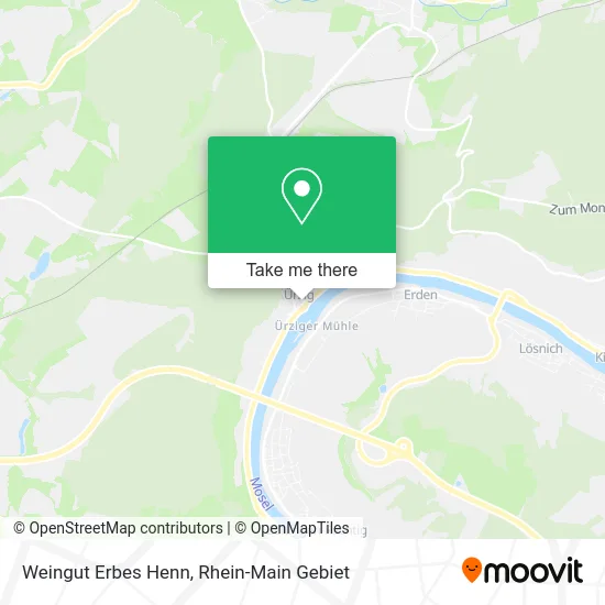 Карта Weingut Erbes Henn