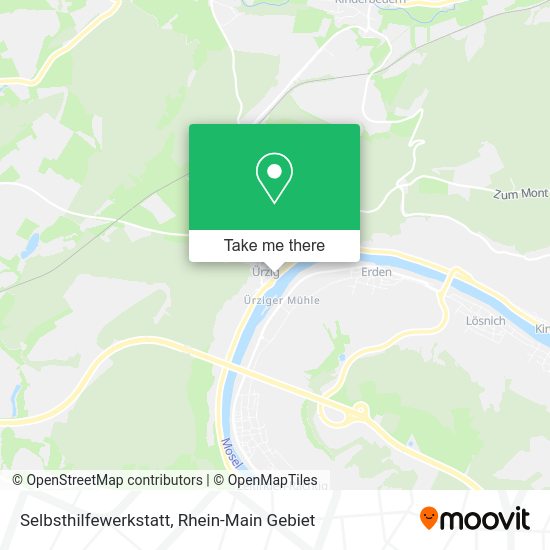 Карта Selbsthilfewerkstatt