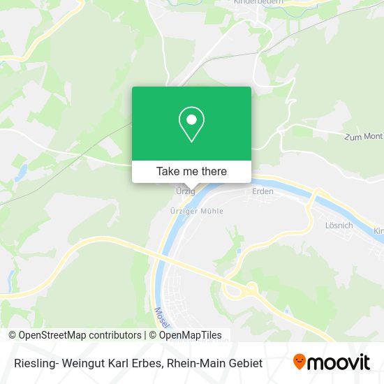 Карта Riesling- Weingut Karl Erbes