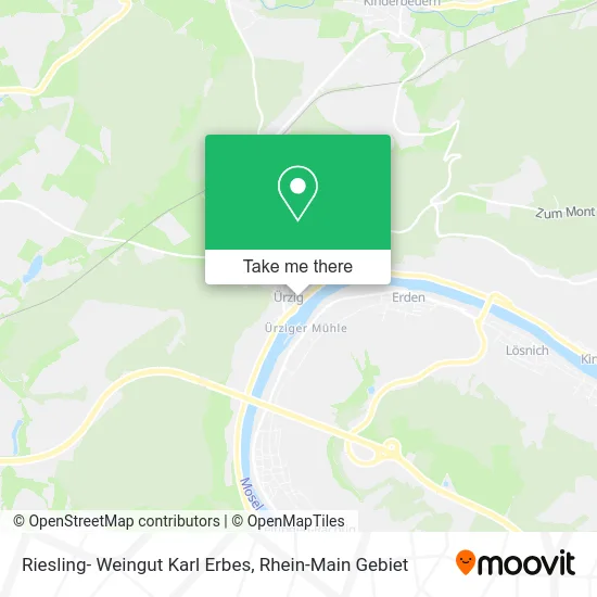 Карта Riesling- Weingut Karl Erbes