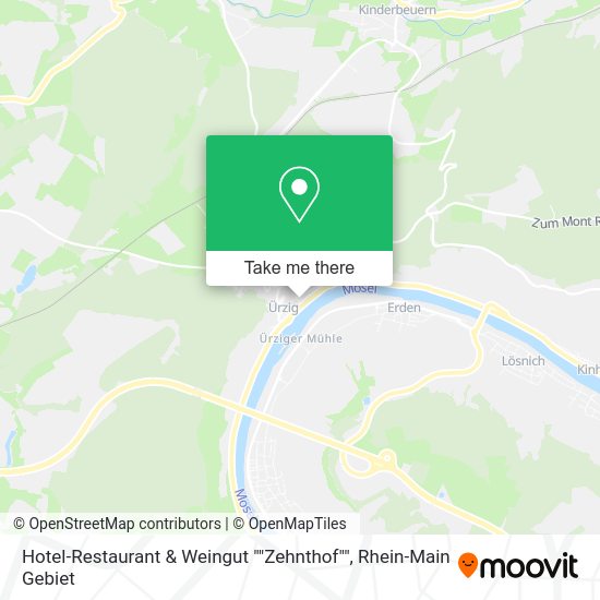 Карта Hotel-Restaurant & Weingut ""Zehnthof""