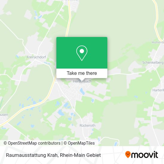 Карта Raumausstattung Krah