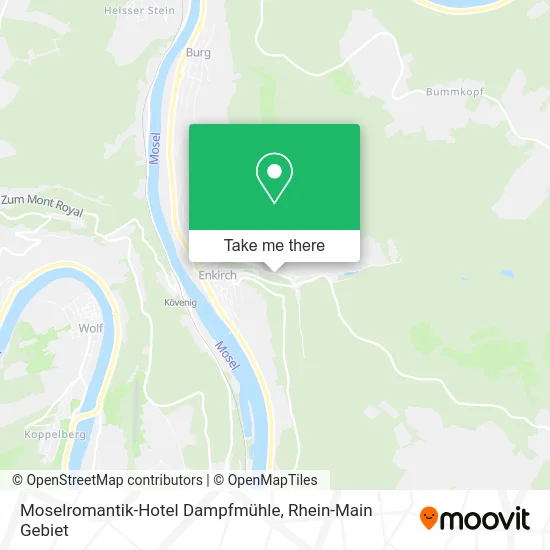 Карта Moselromantik-Hotel Dampfmühle
