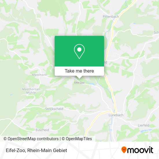 Карта Eifel-Zoo