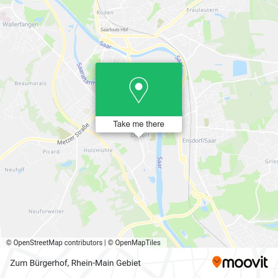 Карта Zum Bürgerhof