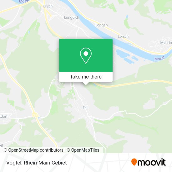 Карта Vogtel