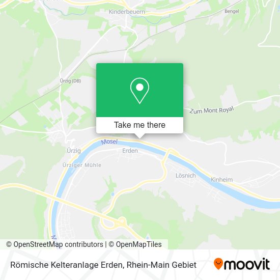 Карта Römische Kelteranlage Erden