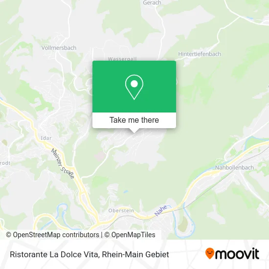 Карта Ristorante La Dolce Vita