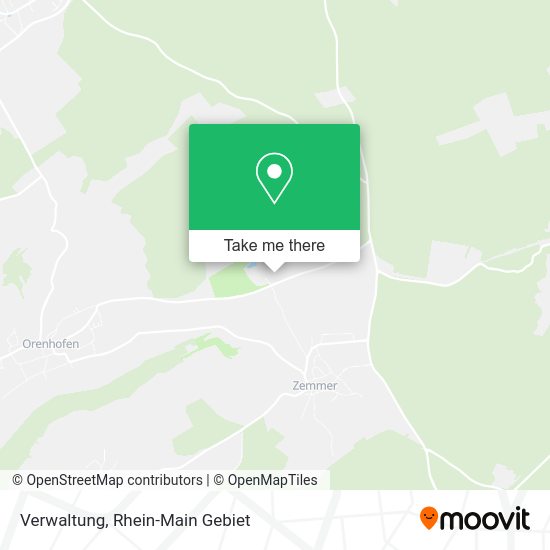 Карта Verwaltung