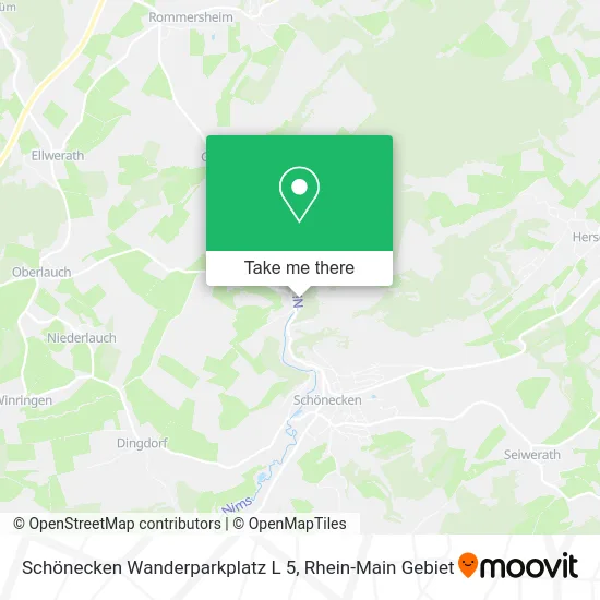 Карта Schönecken Wanderparkplatz L 5