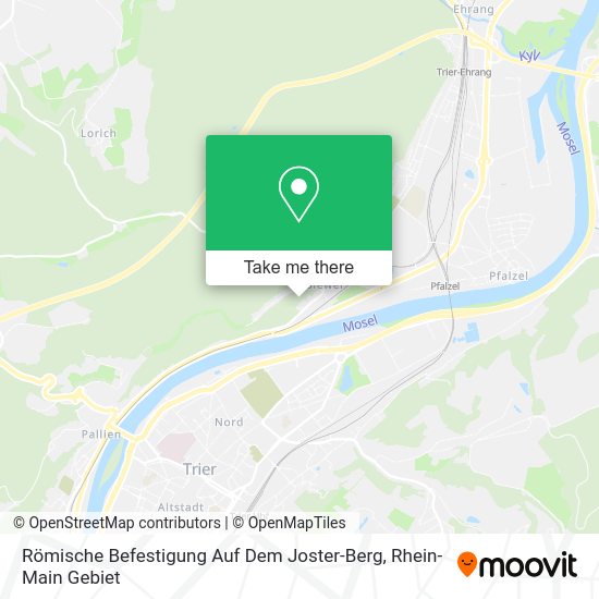 Карта Römische Befestigung Auf Dem Joster-Berg