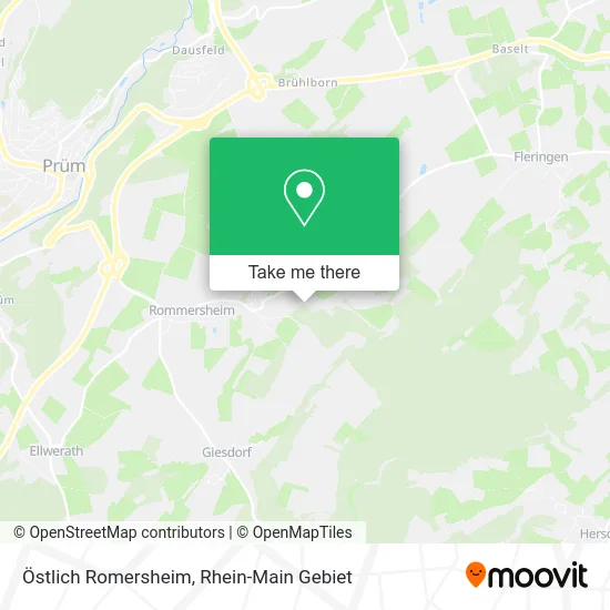 Карта Östlich Romersheim