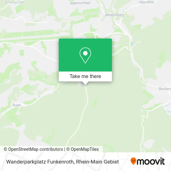 Карта Wanderparkplatz Funkenroth