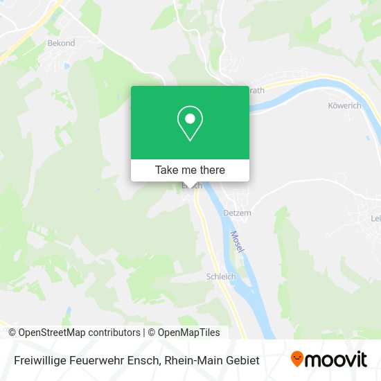 Карта Freiwillige Feuerwehr Ensch