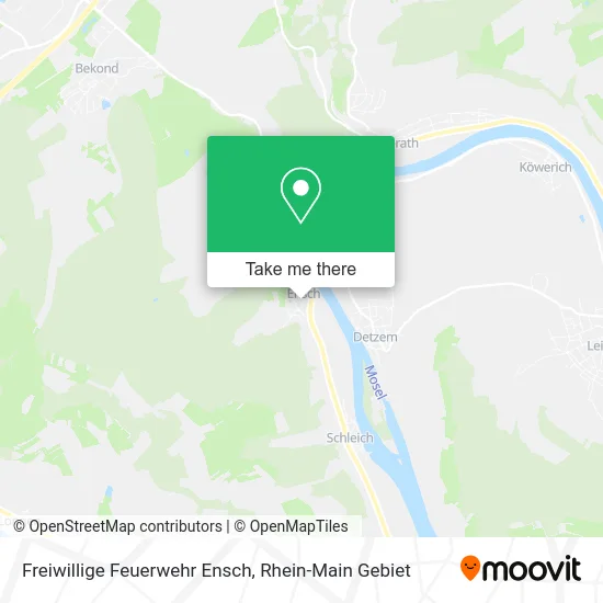 Карта Freiwillige Feuerwehr Ensch