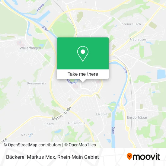 Карта Bäckerei Markus Max