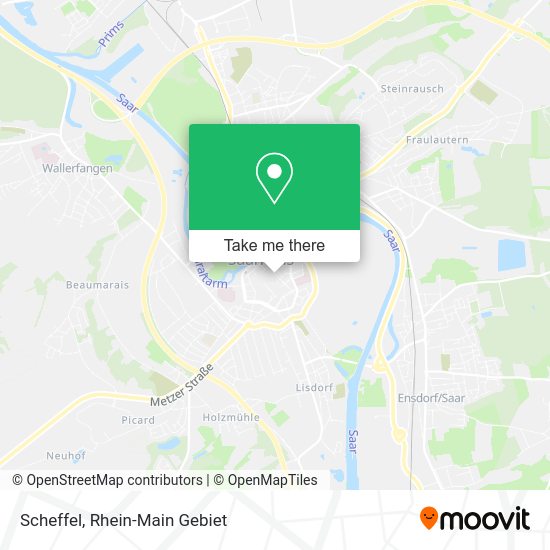 Scheffel map