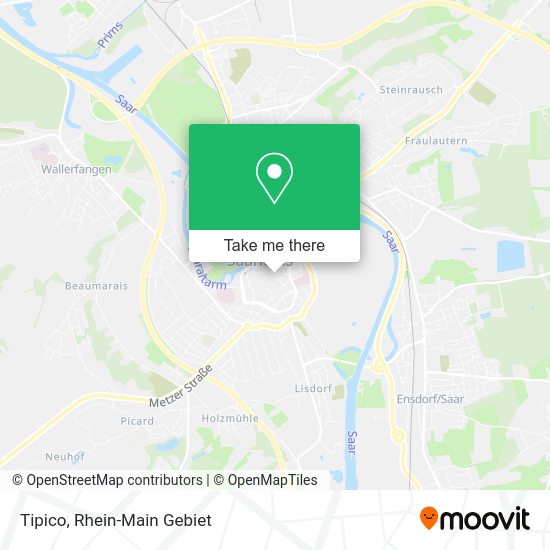 Карта Tipico