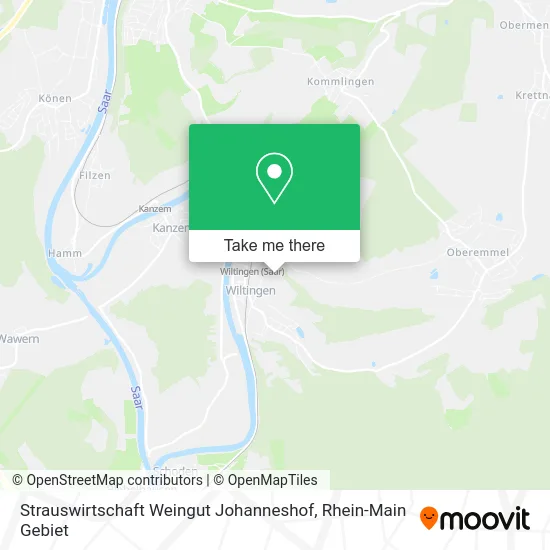 Карта Strauswirtschaft Weingut Johanneshof