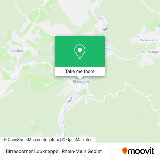 Карта Birresborner Loukneppel