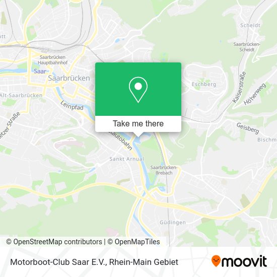 Motorboot-Club Saar E.V. map
